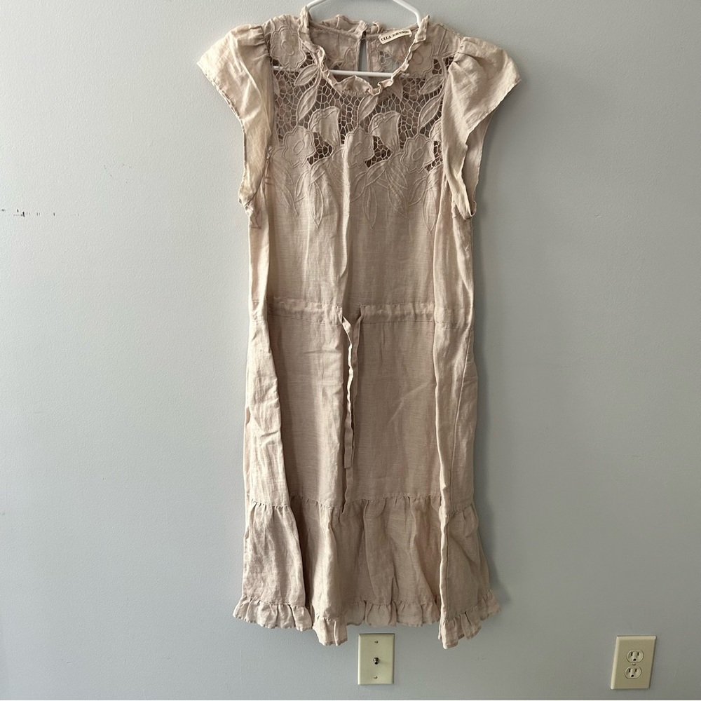 Ulla Johnson Cream Midi Dress